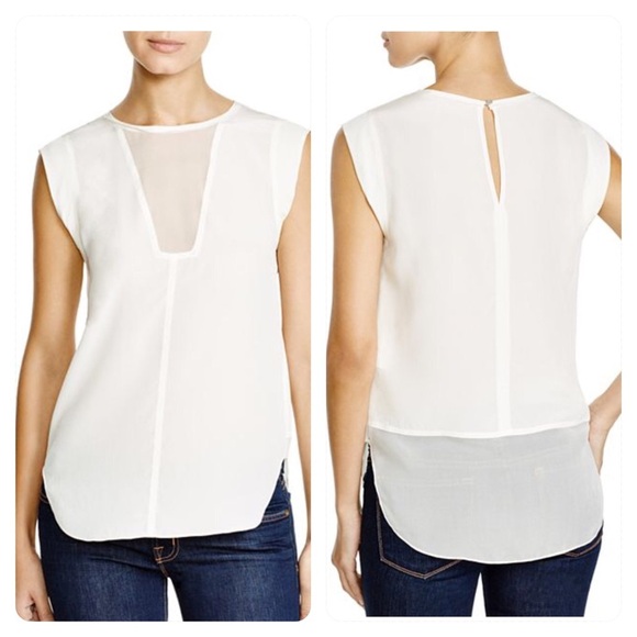 Rebecca Taylor Tops - NWT! Silk! Rebecca Taylor Charlie Silk Top